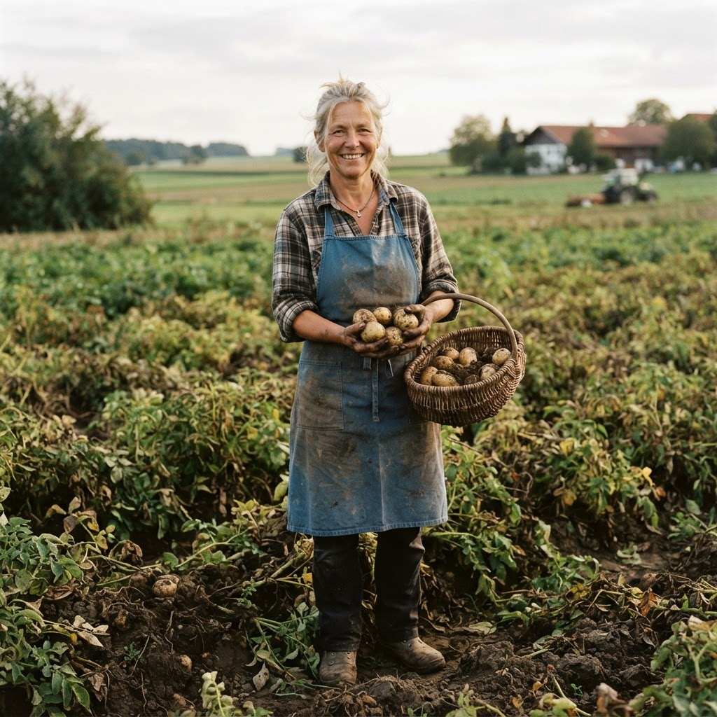 Porträt von Marlene Fischer, Rieden