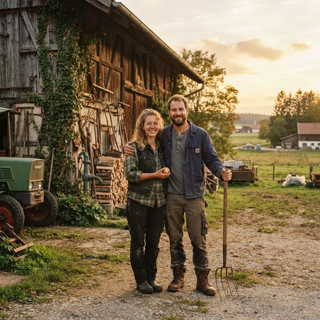 Porträt von Anna und Tobias, Schrobenhausen